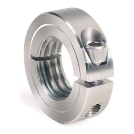 Climax Metal One-Piece Threaded Clamping Collar, Stainless Steel, ISTC-150-12-S ISTC-150-12-S